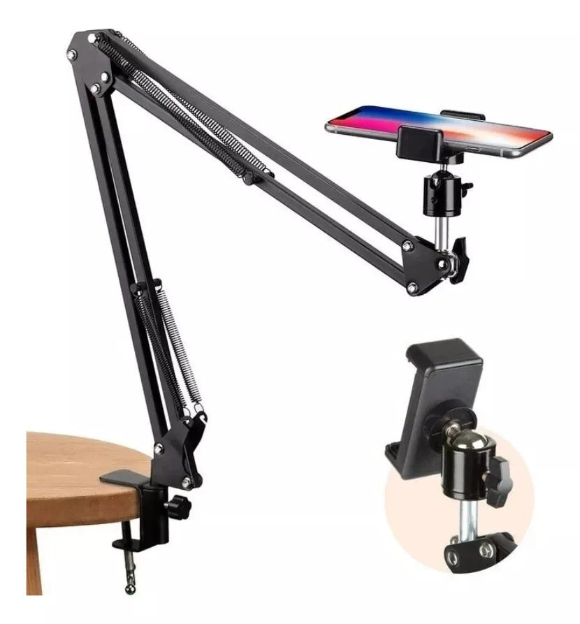 BRAZO SOPORTE CELULAR, TABLET Y CAMARA