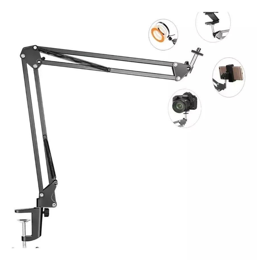 BRAZO SOPORTE CELULAR, TABLET Y CAMARA