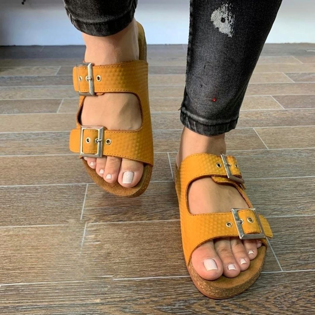 💖Sandalias de cuero para Dama Promoción por tiempo limitado de la nueva colección💖