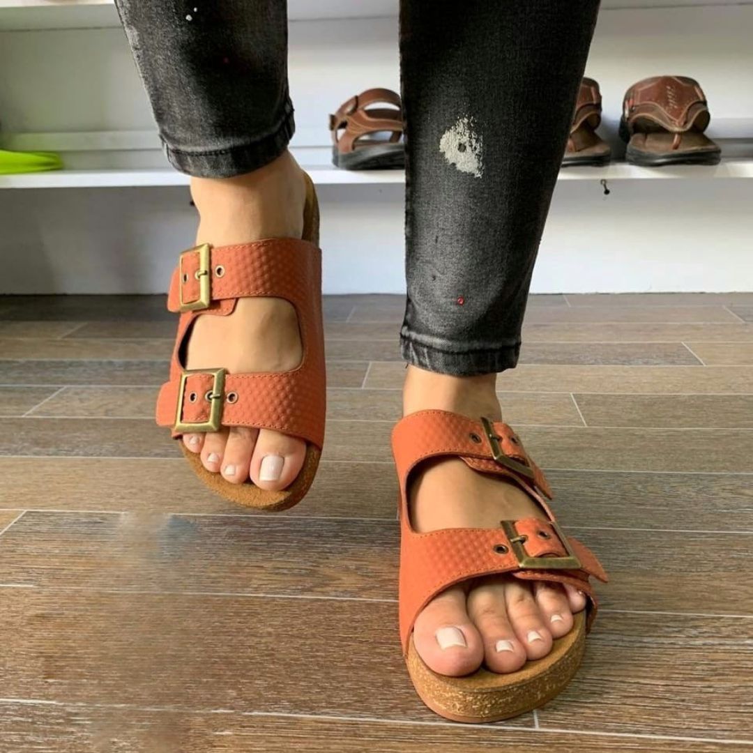 💖Sandalias de cuero para Dama Promoción por tiempo limitado de la nueva colección💖