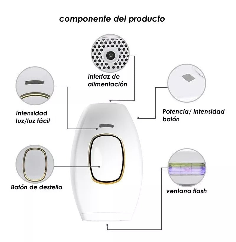 Depilador Láser Ipl
