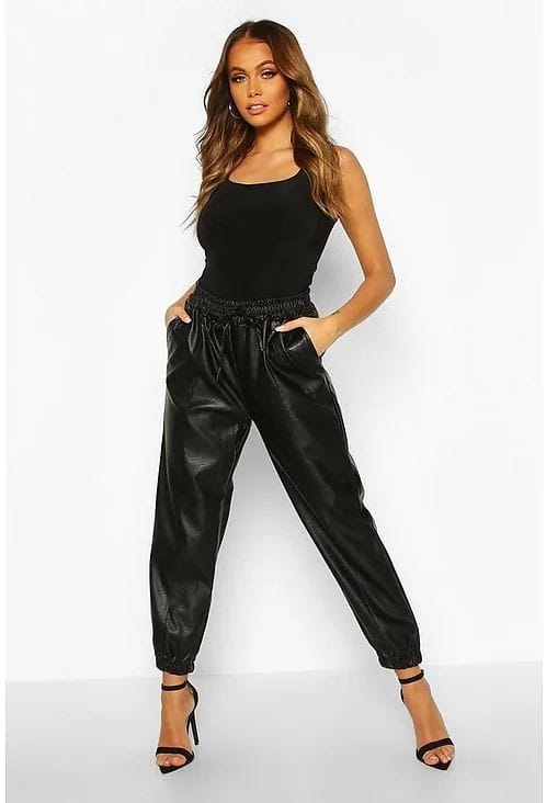 🔥 PATALON JOGGER CLÁSICO TIPO CUERO🔥