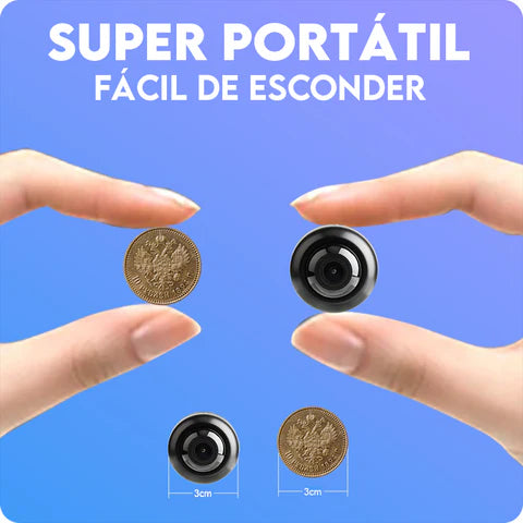Mini Cámara Espía TIPO BALA Vigilancia