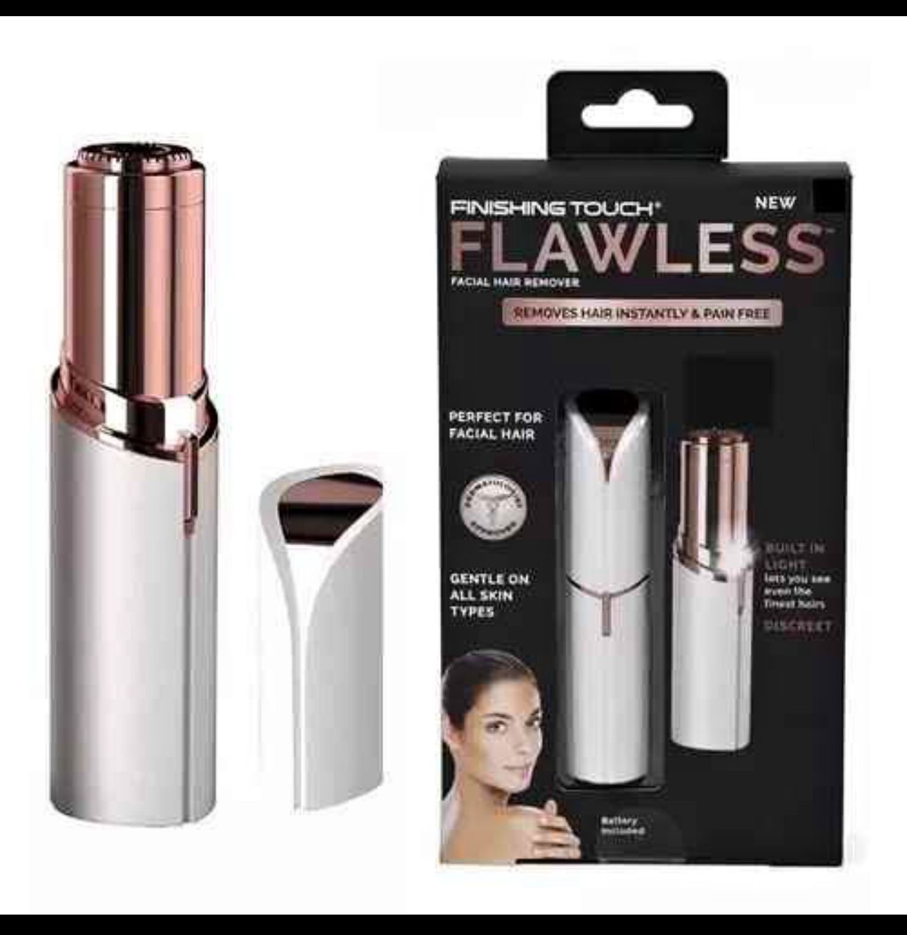 💥Depilador Facial - 🔋 Recargable por USB💥