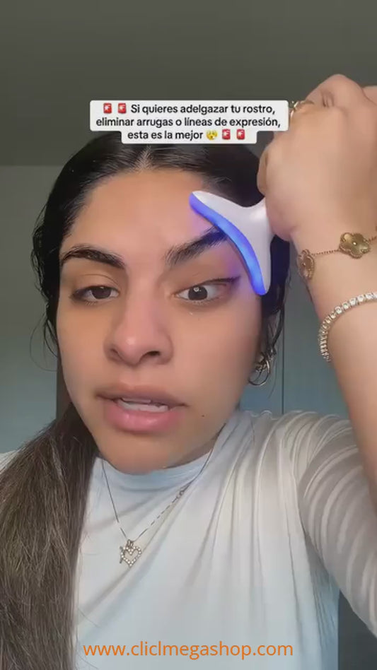 🌟Tonificador Masajeador Facial Electrico Antiarruga 🌟